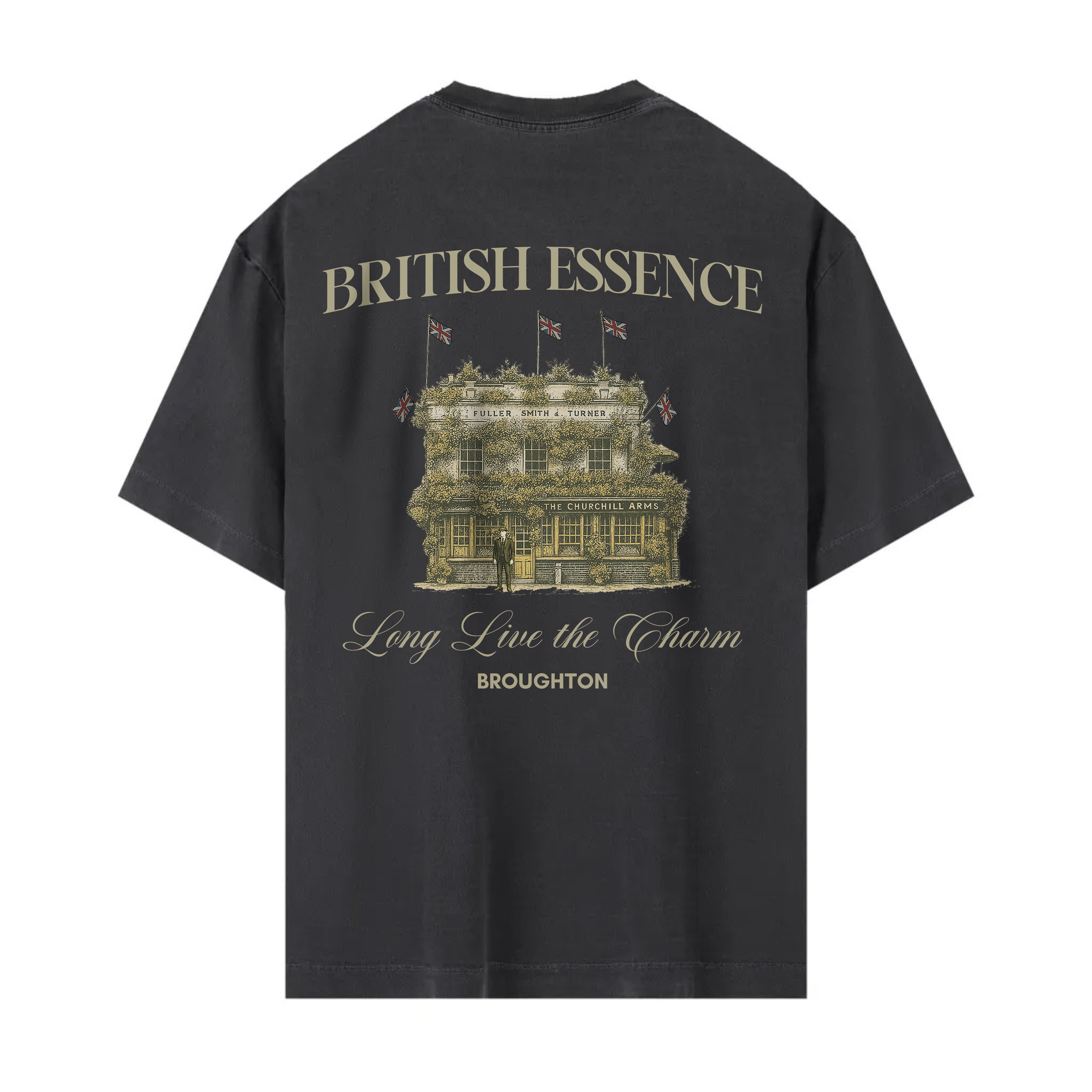 Churchill Vintage Oversized T-Shirt