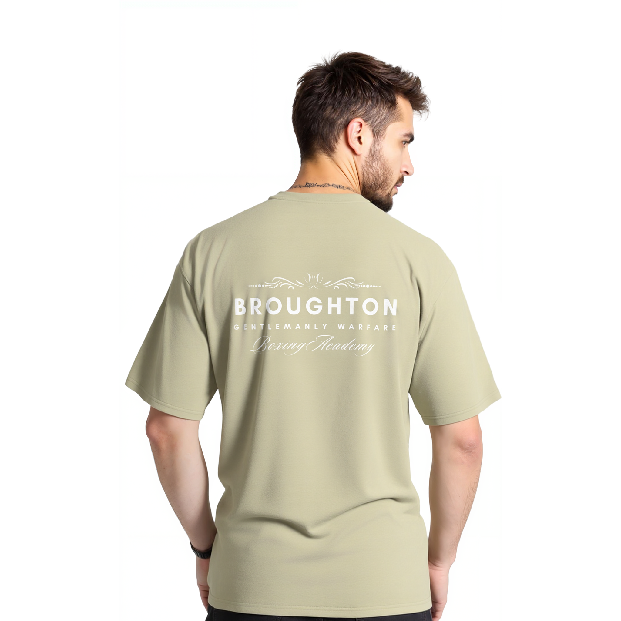 Gent Warfare Vol 2 Oversized T-Shirt - Khaki
