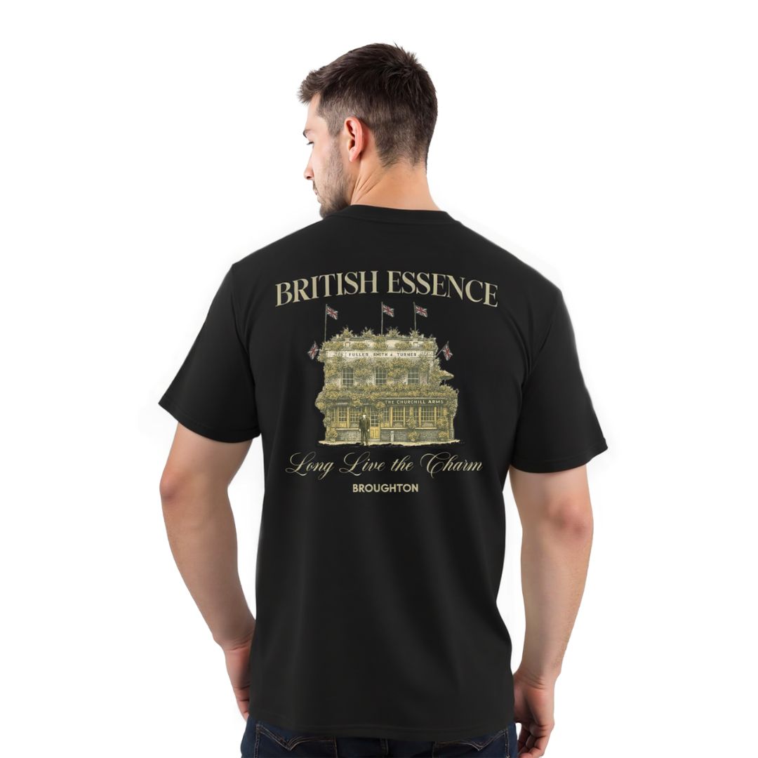 Churchill Premium T-Shirt - Black