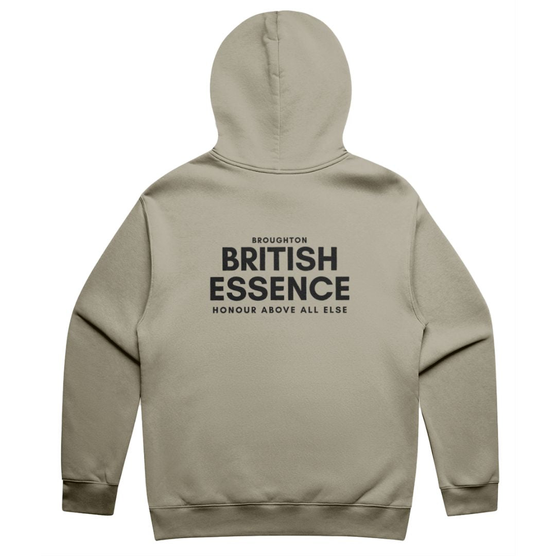 British Essence Oversized Hoodie - Black Font