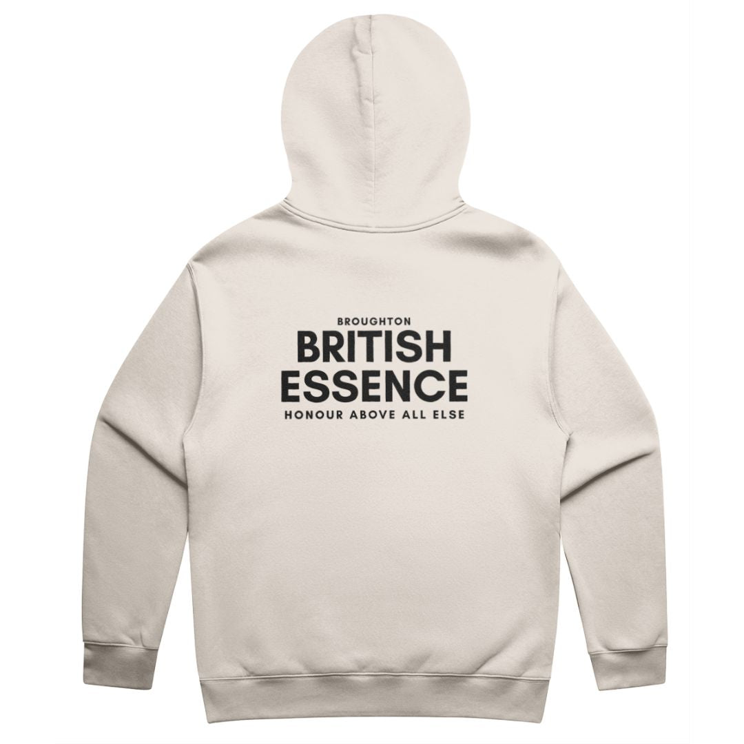 British Essence Oversized Hoodie - Black Font