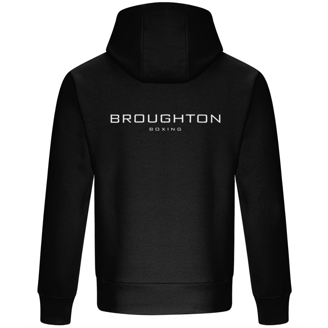 Broughton Boxing Hoodie - Black