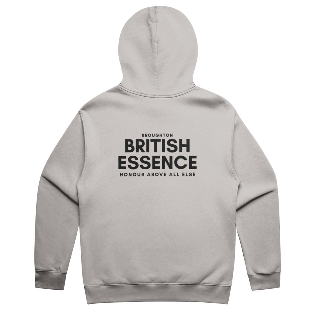 British Essence Oversized Hoodie - Black Font