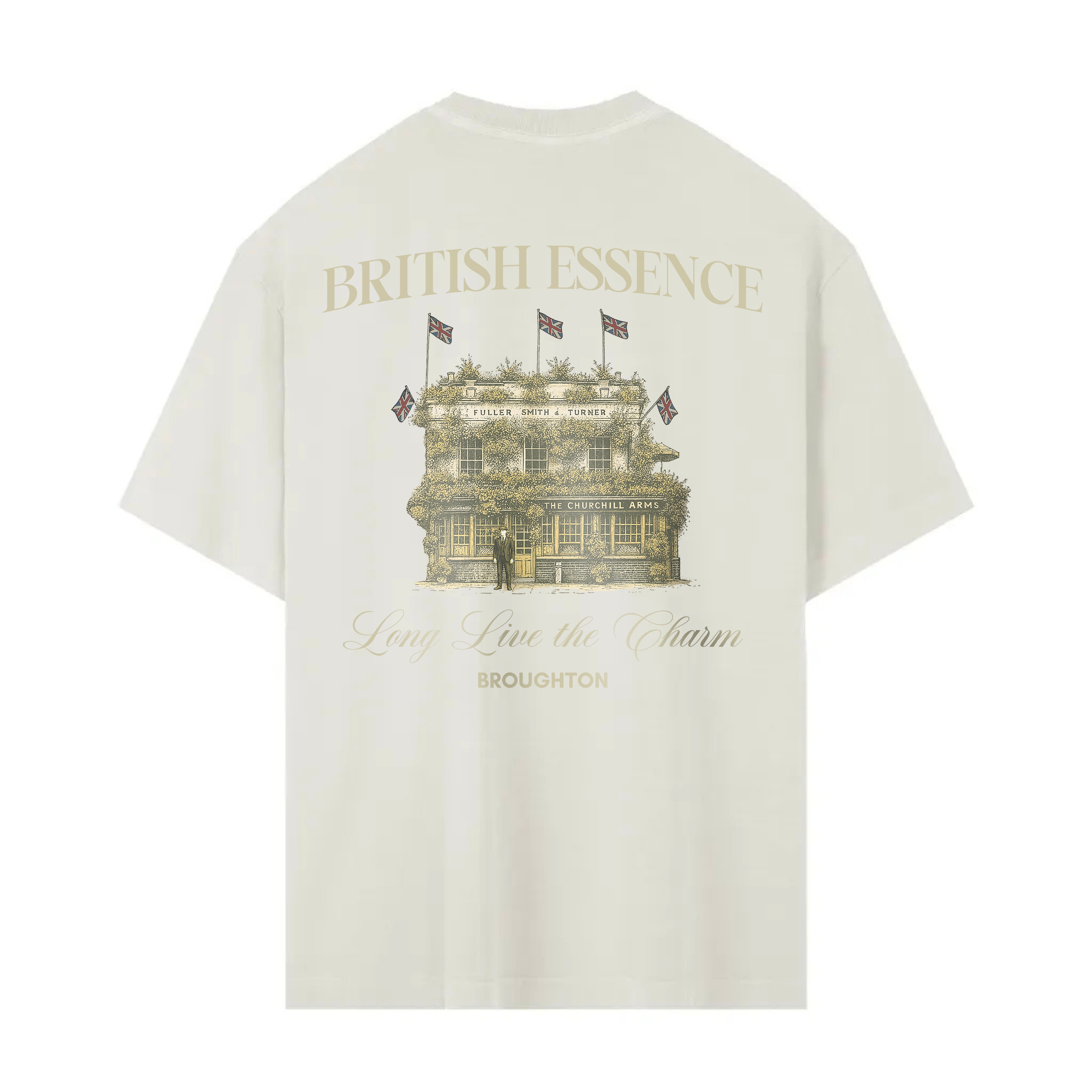 Churchill Vintage Oversized T-Shirt