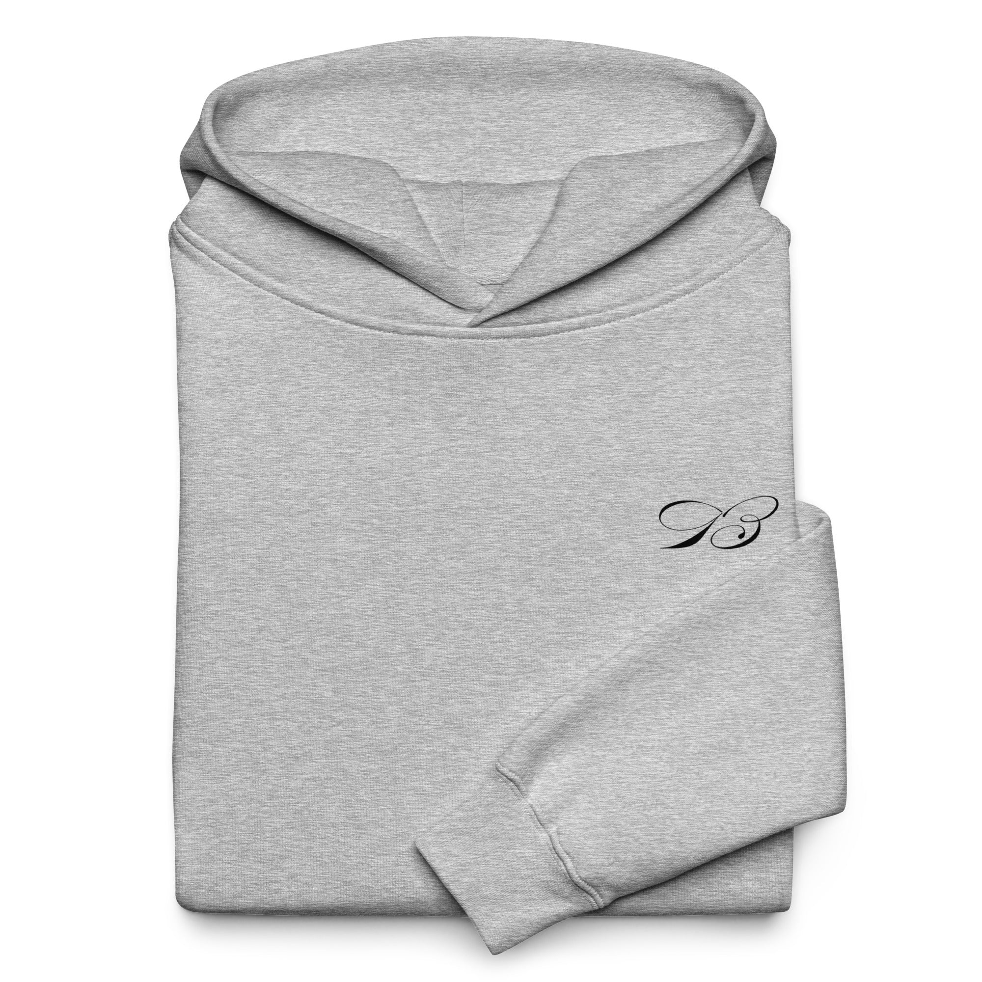 Broughton Academy Oversized Hoodie - Grey Font