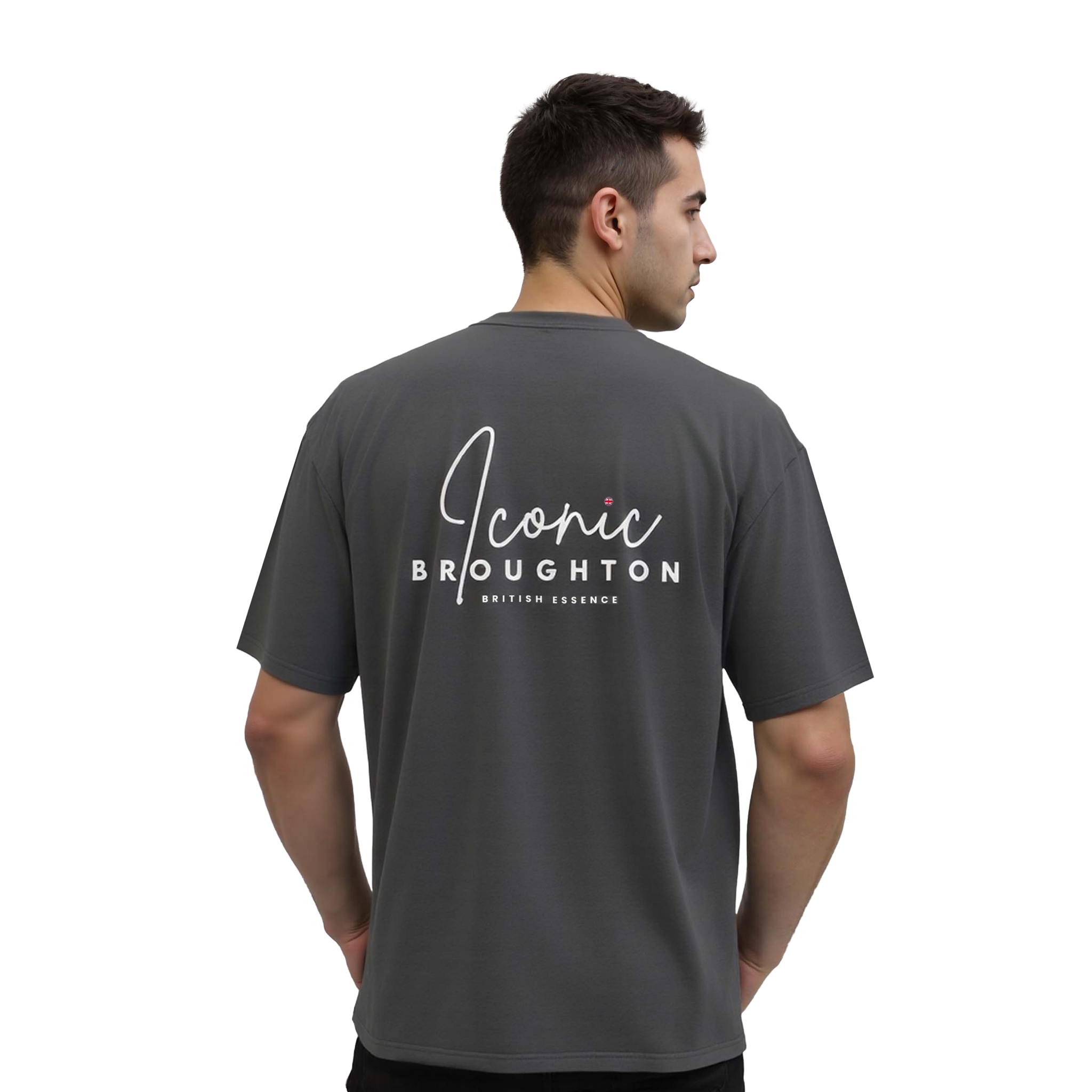 Iconic Oversized Heavyweight T-Shirt - Charcoal