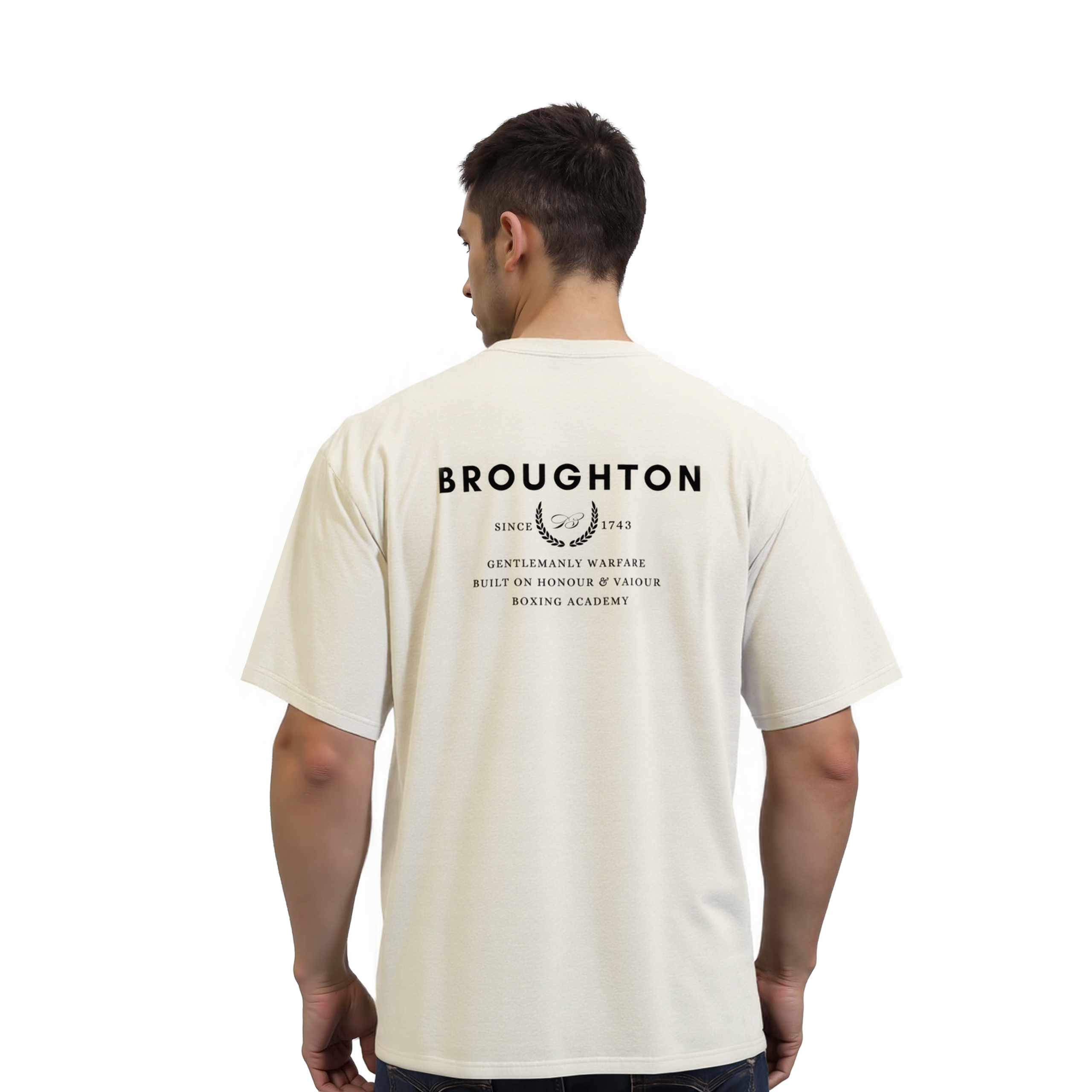 Gent Warfare Vol 1 Oversized T-Shirt - Ivory