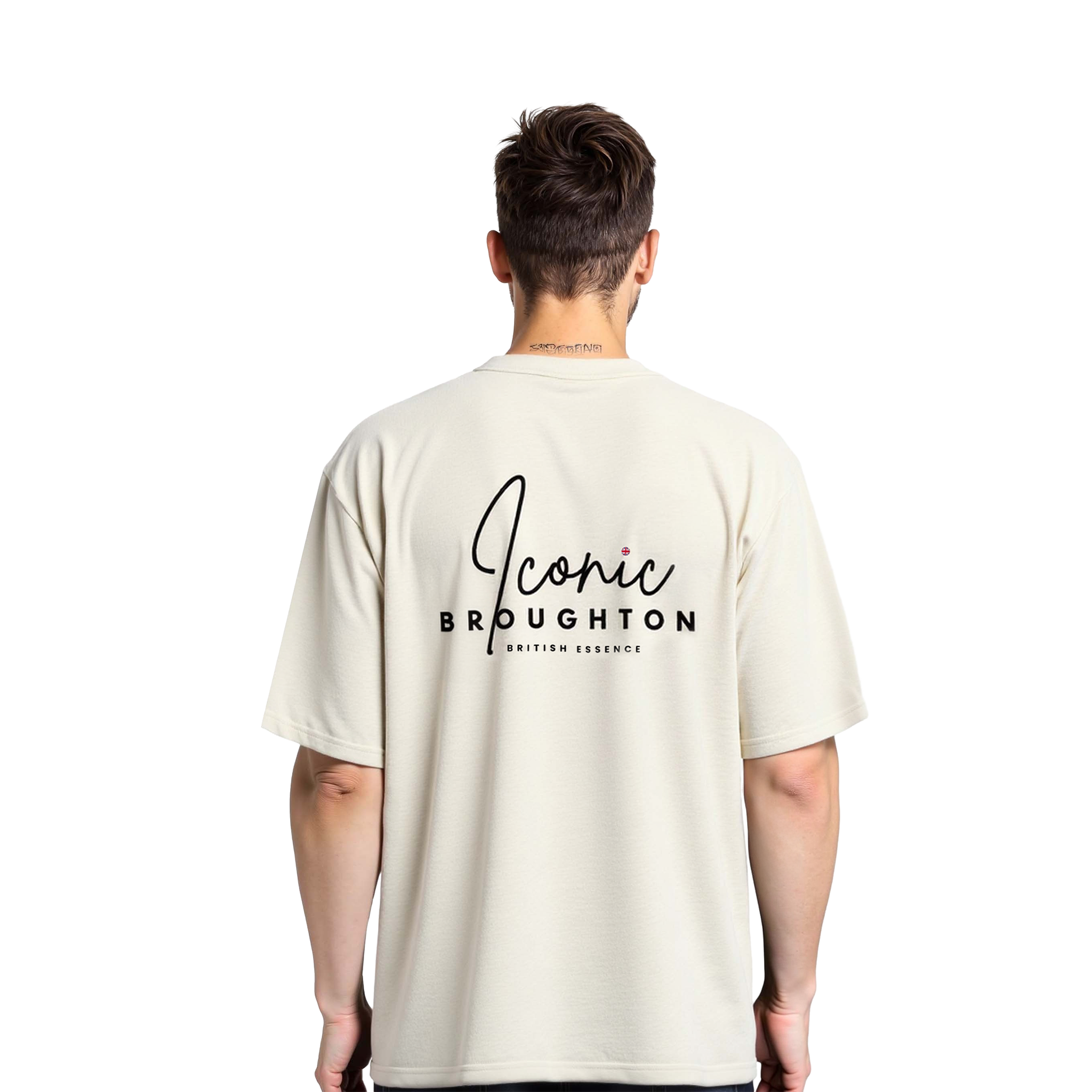 Iconic Oversized Heavyweight T-Shirt - Ivory