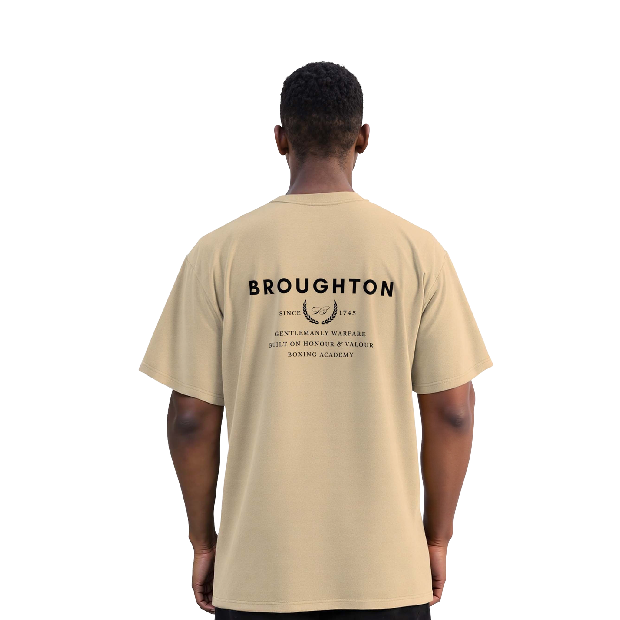 Gent Warfare Vol 1 Oversized T-Shirt - Caramel