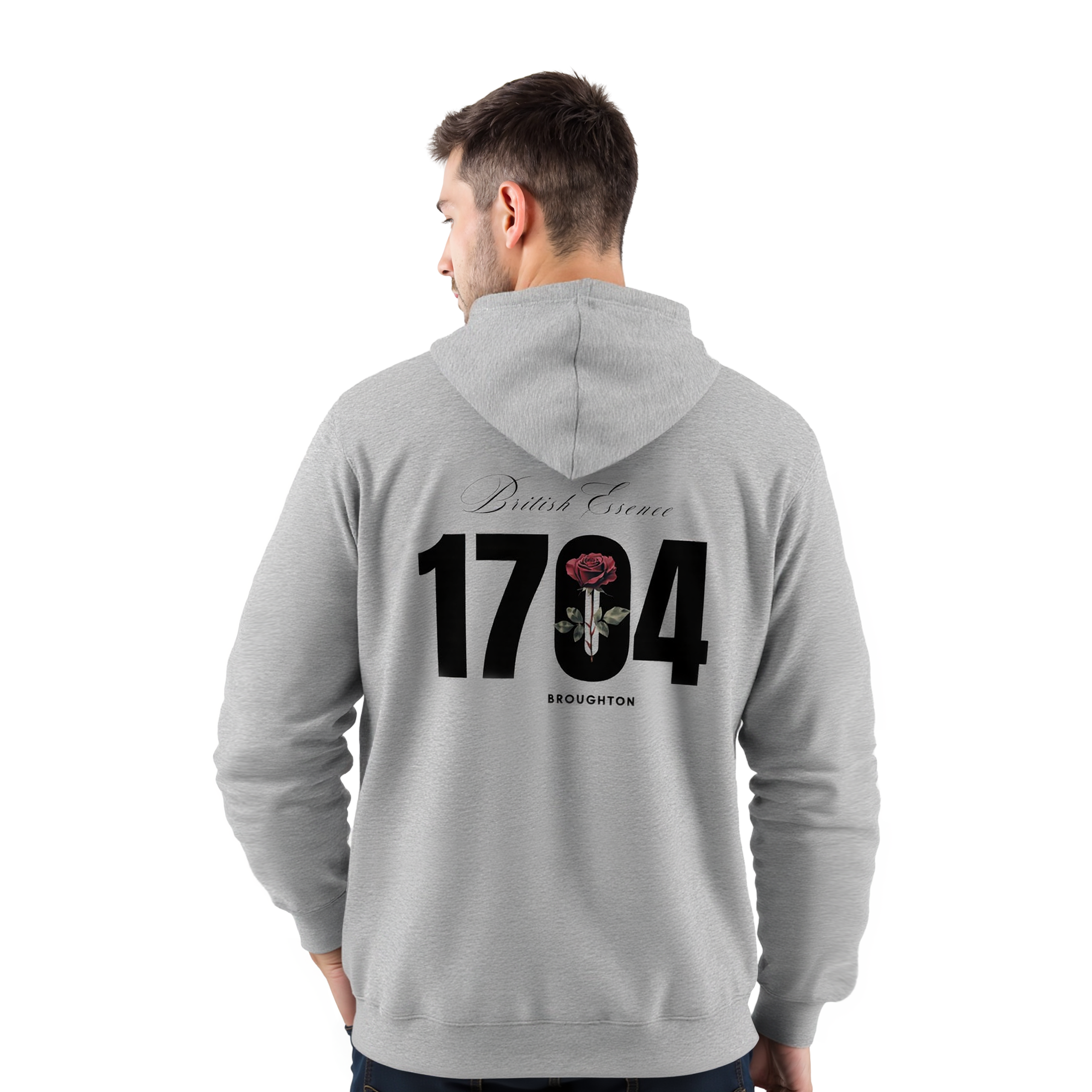 1704 Oversized Hoodie - Grey