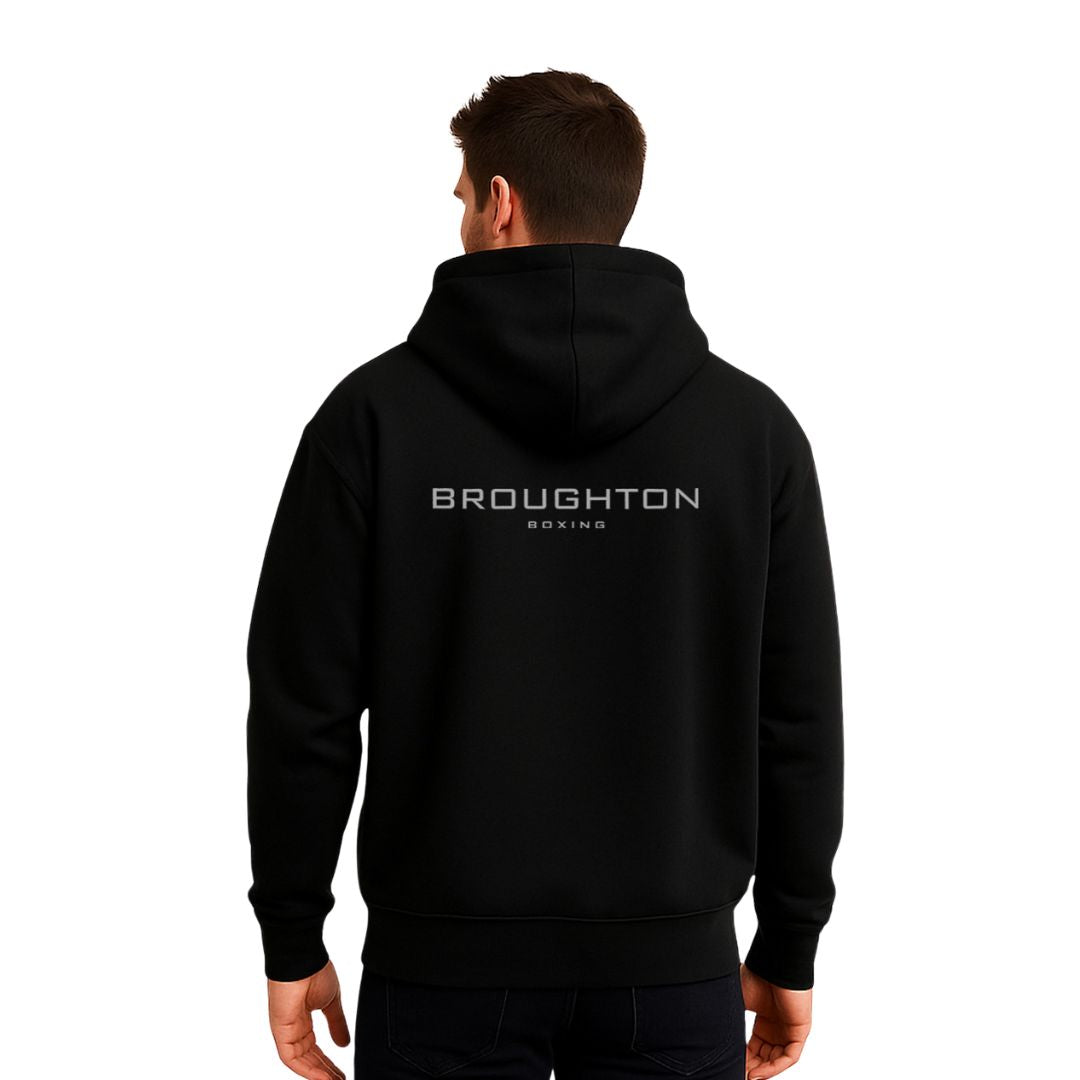 Broughton Boxing Hoodie - Black