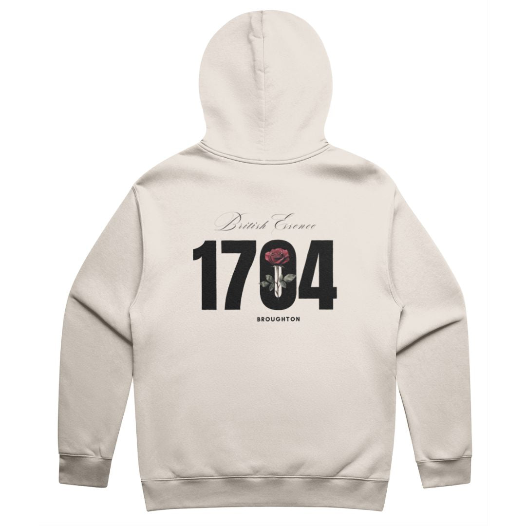 1704 Oversized Hoodie - Black Font