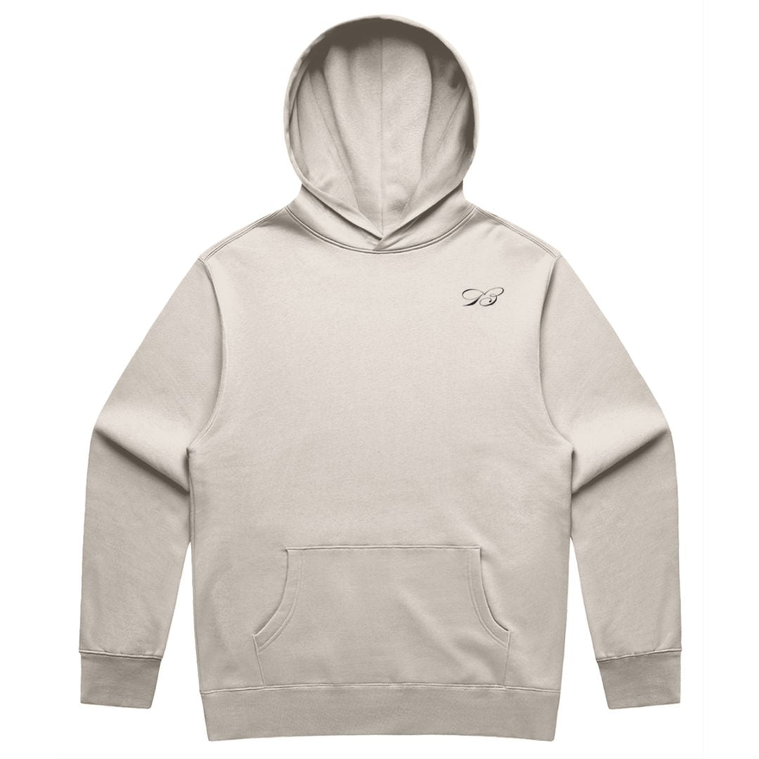 1704 Oversized Hoodie - Black Font
