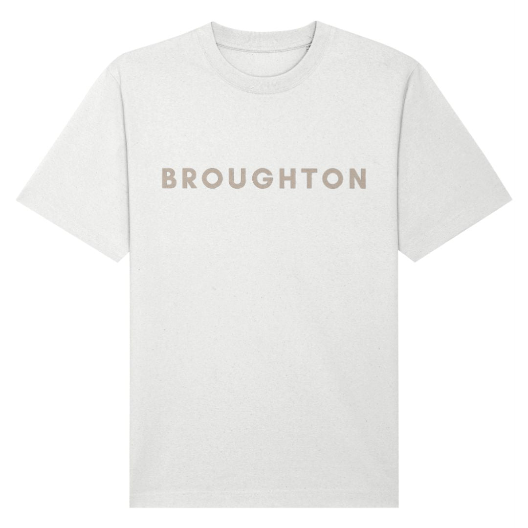 Broughton Signature T-Shirt - White/Cream