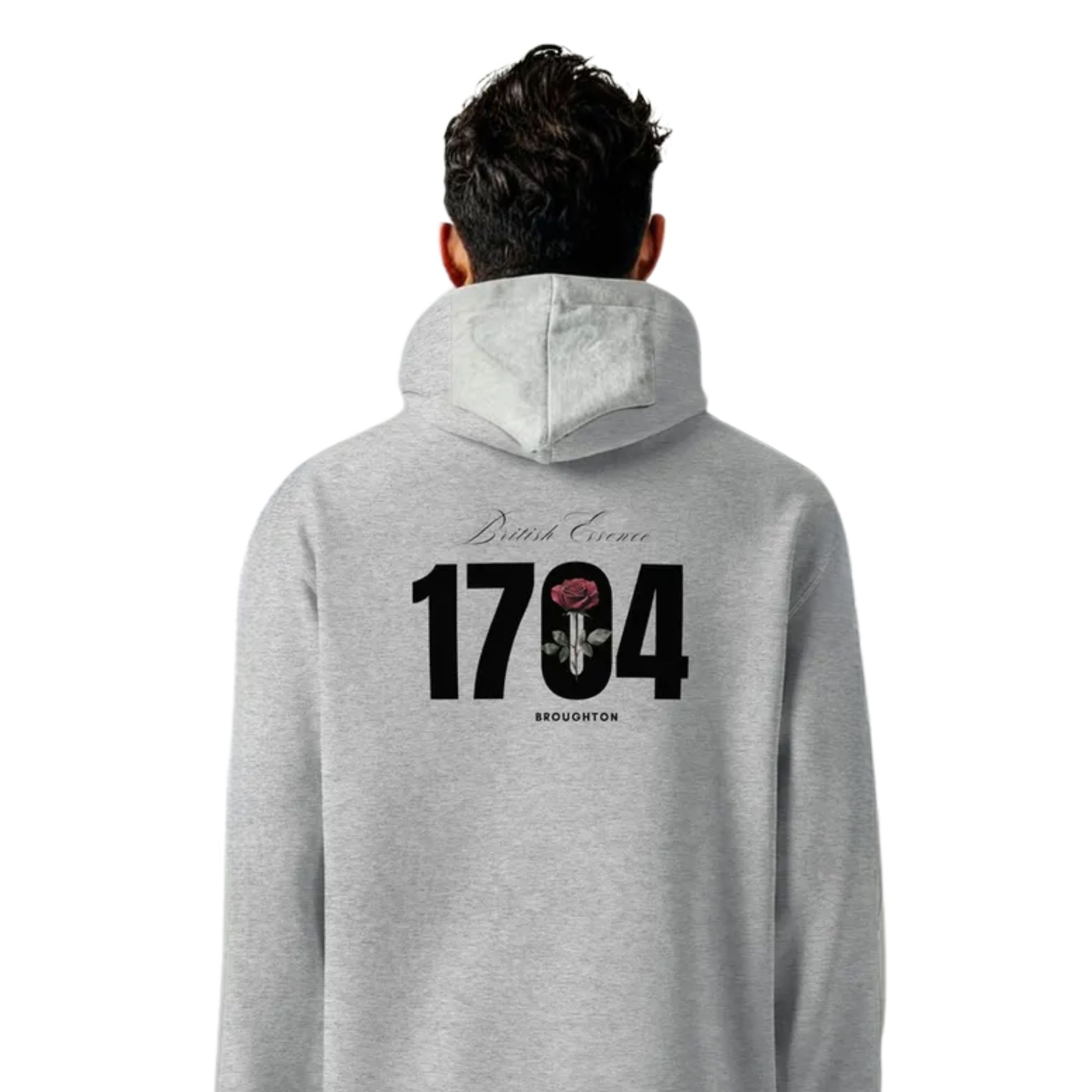 1704 Oversized Hoodie - Grey