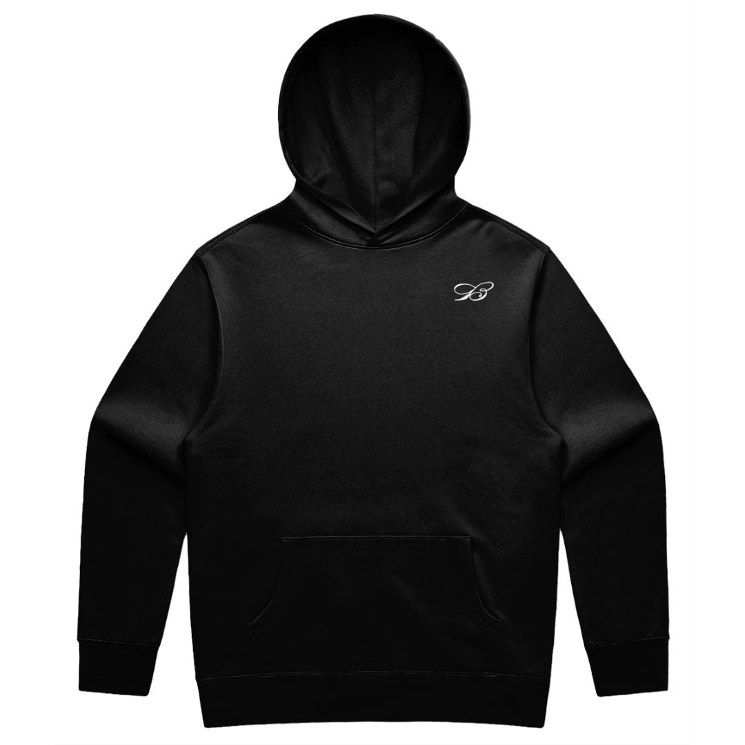 1704 Oversized Hoodie - White Font