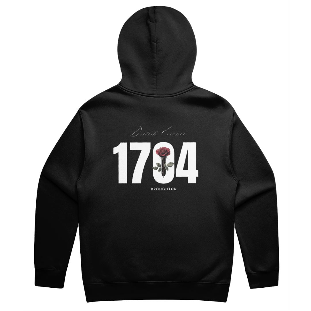 1704 Oversized Hoodie - White Font