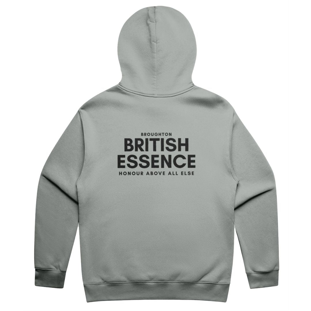 British Essence Oversized Hoodie - Black Font