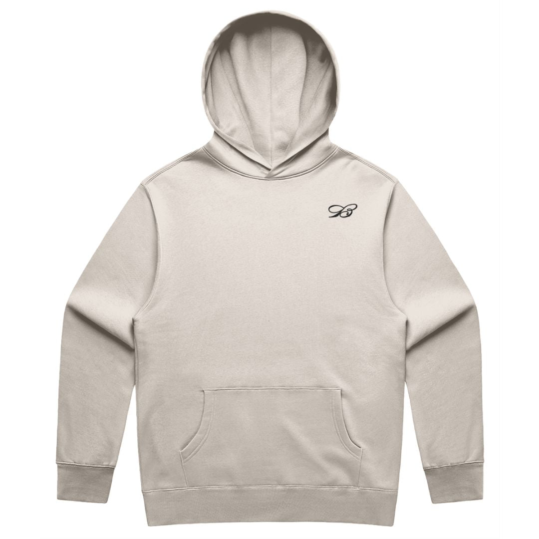 British Essence Oversized Hoodie - Black Font