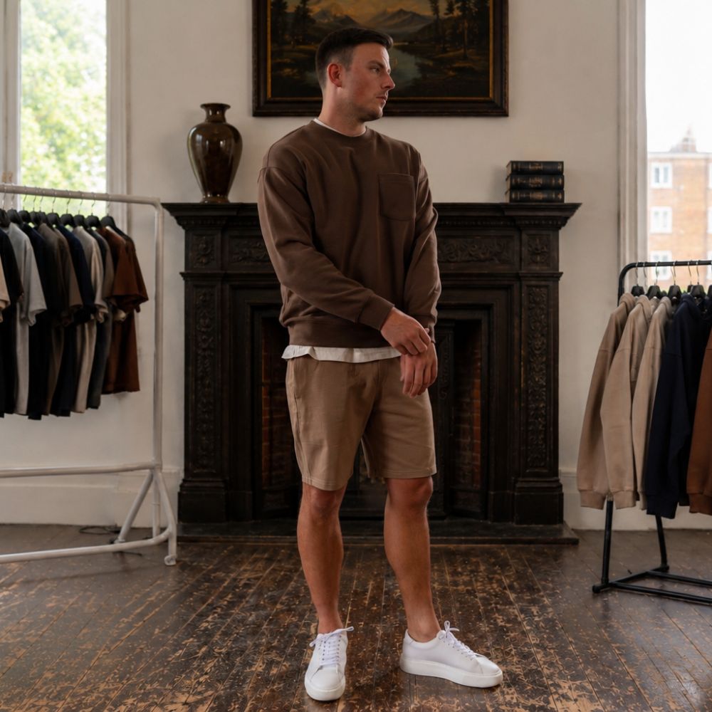 Signature Patch Pocket Sweatshirt
